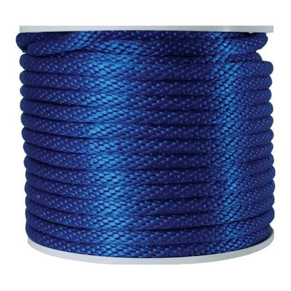 Wellington Wellington P7240S0200B48S Solid Braided Poly Derby Rope Blue 74979 - main